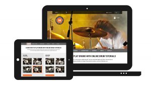 Online Drumtutorials website